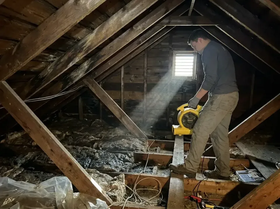 attic-water-damage-drying-proc-007 — frequently asked questions, Emergency Water Extraction & 24/7 Flood Response in Davis J…